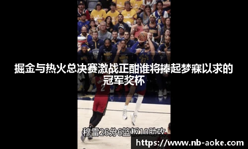 掘金与热火总决赛激战正酣谁将捧起梦寐以求的冠军奖杯